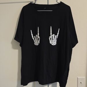 SHEIN Curve Black Plus Size Tee